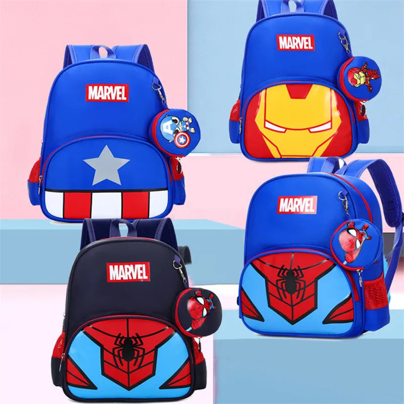 Marvel Ryggsäck – Spider-Man, Iron Man & Captain America