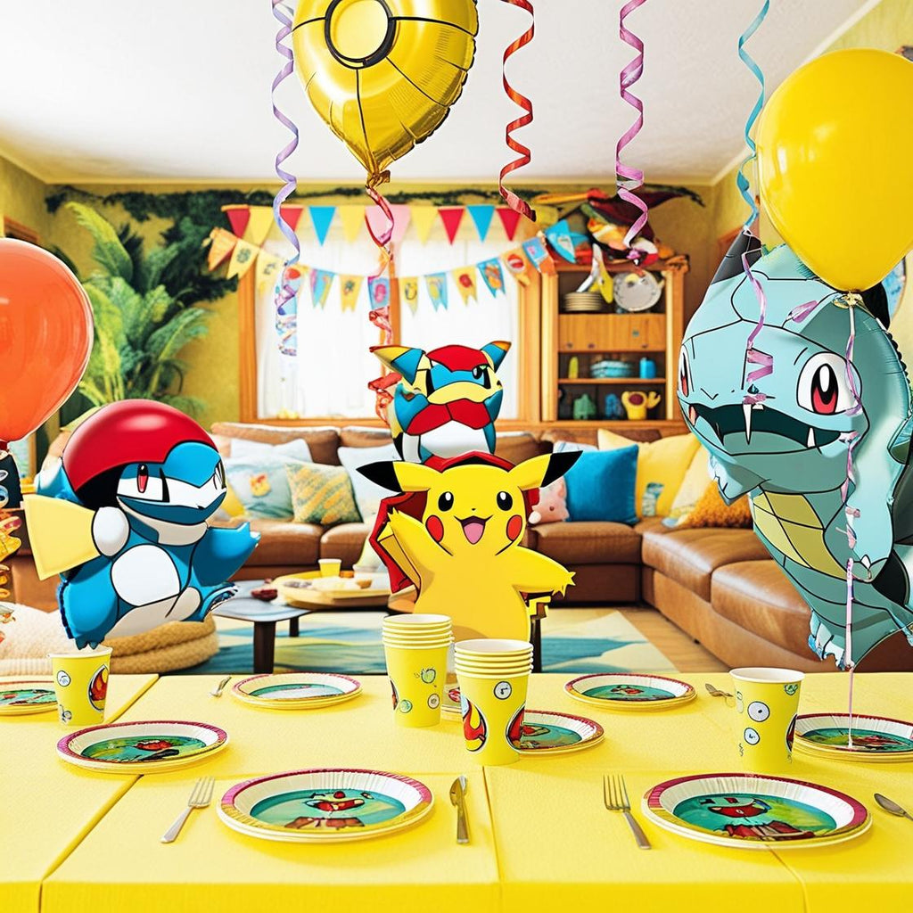 Pokémon födelsedagsdekorationer! ⚡